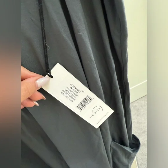 Chic Sleeveless Charcoal Jumpsuit - Picture 4 of 5